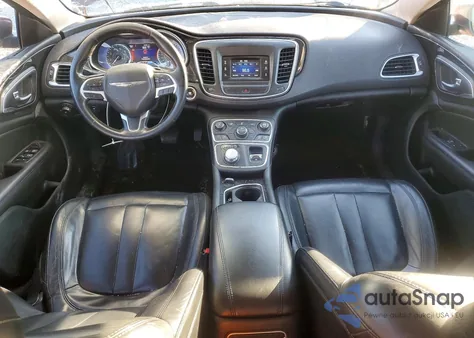 2015 Chrysler 200 C из США, поврежденный, VIN 1C3CCCCBXFN531161